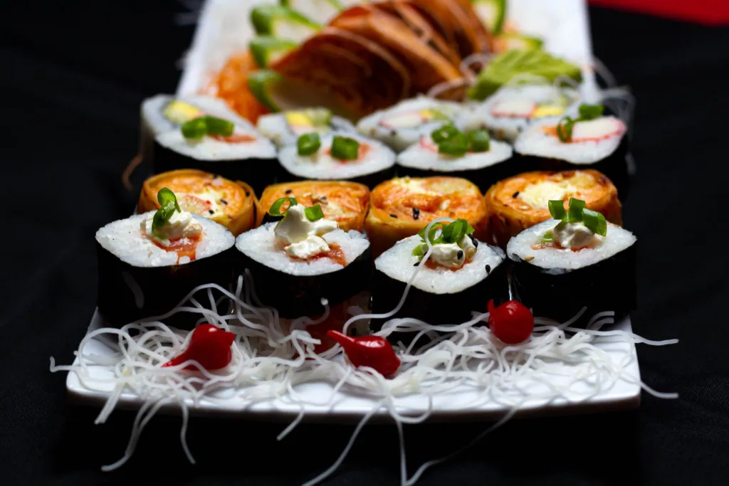 Fresh Plant-Based Sushi, Made for Sharing